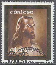 Åland – F  323 Konst – Head of Christ, 1 kpl