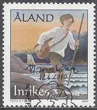Åland – F  330 Postvägen – Postdräng, 1 kpl