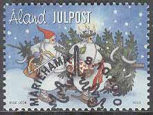 Åland – F  336 Julfrimärke 2010, 1 kpl