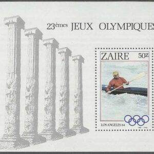 Zaire – M BL  49 OS i Los Angeles 1984 Kanotslalom, Block **