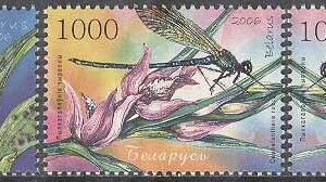 Belarus – M  644-646 Blommor – Orkidéer & Insekter – Sländor, 3 kpl **