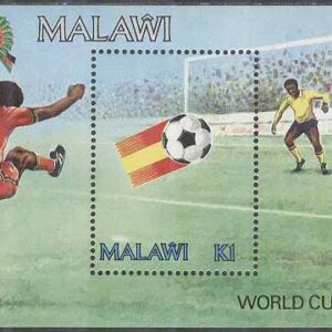 Malawi – M BL  60 VM i Fotboll i Spanien 1982, Block **