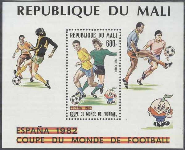 Mali - M BL  20 VM i Fotboll i Spanien 1982, Block **