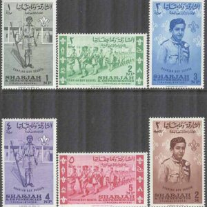 Sharjah – M   91-96 A Scouting, 6 kpl **