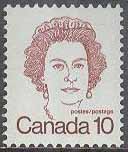 Kanada – M  636 A Drottning Elisabeth II, 1 kpl **