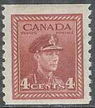 Kanada – M  221 D Kung Georg VI, 4 c *