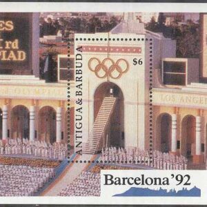 Antigua & Barbuda – M BL 184 OS i Barcelona 1992 I, Block **