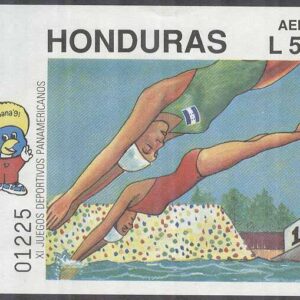 Honduras – M BL  49 Sport – Panamerikanska Spelen 1991 Simning, Block **