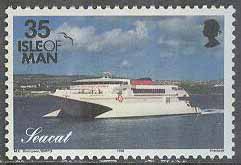 Isle of Man – M  660 Fartyget Seacat 1989, 1 kpl **