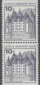 Berlin – M  532 C-D I Borgar & Slott bla Glücksburg, 1 par **