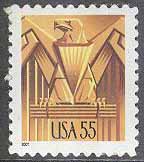 USA – M 3438 Vapenörn i Art-déco-Stil, 1 kpl **
