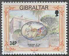 Gibraltar – M  677 Konst – Byggnad, 34 P **