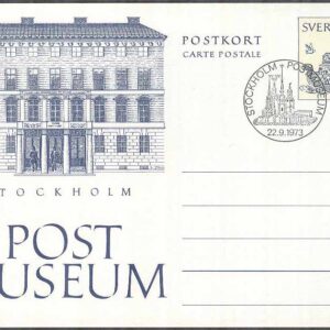 F pKe 64 – Postkort enkelt FDC stämplat
