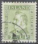 Island – F  214 M Jochumsson, diktare, 7 aur stpl