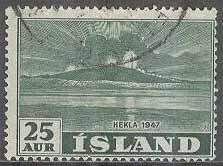 Island – F  282 Hekla, 25 aur stpl