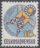 Tjeckoslovakien – M 2504 Forskning om kommunikation 30 år, 1 kpl **