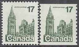 Kanada – M  718 A-C Parlamentsbyggnaden i Ottawa, 2 kpl **