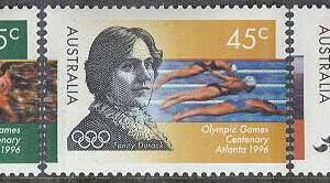 Australien – M 1579-1581 OS & Paralympics i Atlanta 1996 & OS 100 år, 3 kpl **