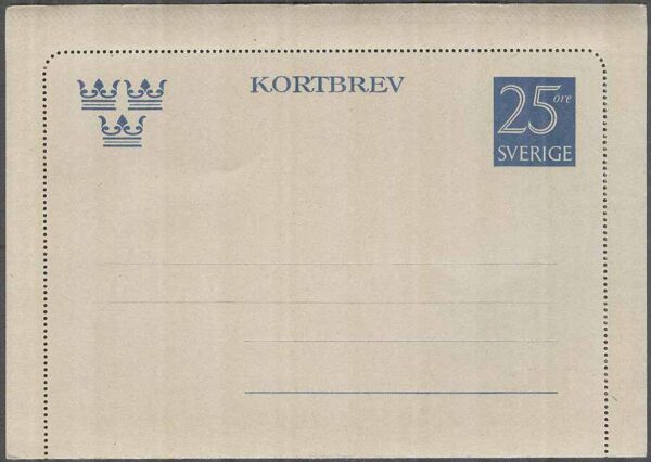 F kB 39 - Kortbrev obeg