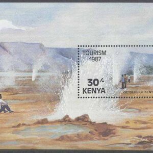 Kenya – M BL  30 Turism – Heta källor, Block **