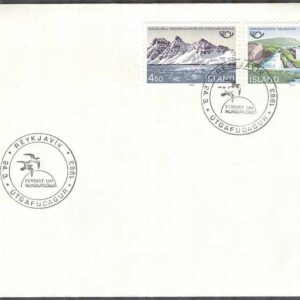 Island – FDC 1983-03-24 – Norden VI. Res i Norden, 2 kpl