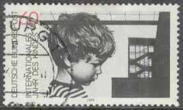 Tyskland – M 1000 Internationella Barnåret 1979, 1 kpl stpl