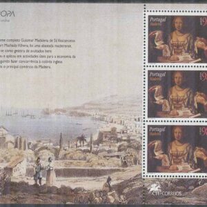 Madeira – M BL  15 Europa CEPT 1996 Berömda kvinnor, Block **