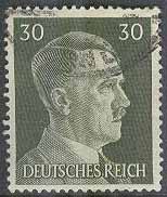 Deutsches Reich – M  794 Adolf Hitler – Rikskansler, 30 Pf stpl