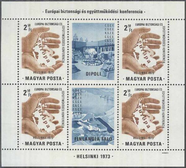 Ungern - M BL  99 A Konferens om europeisk säkerhet och samarbete (ESSE) i Helsingfors, block **