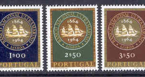 Portugal – M  957-959 Nationella transoceanbanken 100 åår, 3 kpl**