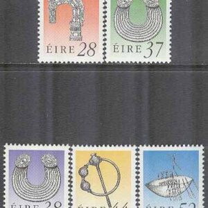 Irland – M  750-754 Irländska konstskatter, 5 kpl **