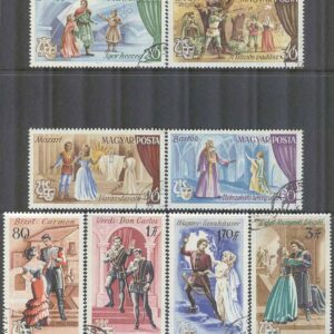 Ungern – M 2355-2362 A Scener ur berömda Operor bla Carmen, 7 kpl stpl