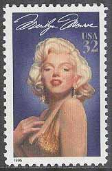 USA – M 2570 Marilyn Monroe – Hollywood-Legend – Skådespelerska, 1 kpl **