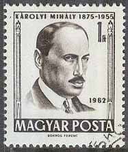 Ungern – M 1816 A Mihály Károlyi – Politiker, 1 kpl stpl