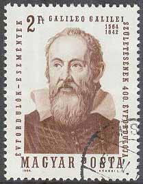 Ungern – M 2023 A Galileo Galileis 400 år – Italiensk matematiker, 1 kpl stpl