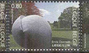 Belgien – M 3841-3843 Turism – Skulpturer av George Grard, 3 kpl **