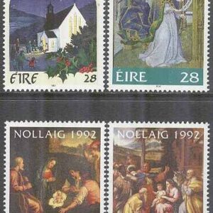 Irland – M  811-814 Jul 1992 Konst bla De tre Kungarna, 4 kpl **