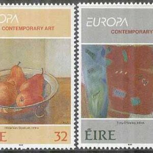 Irland – M  825-826 Europa CEPT 1993 Samtida konst, 2 kpl **