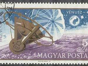 Ungern – M 2368 A Rymd – Venus 4 landar på Venus, 1 kpl stpl