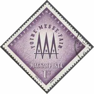 Ungern – M 1919 A Internationell Mässa i Budapest, 1 kpl stpl