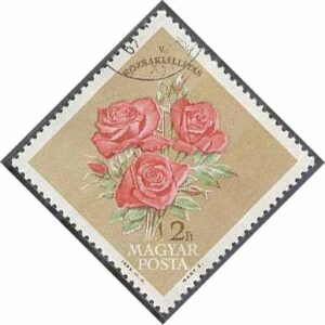Ungern – M 1922 A 5:e Ungerska Rosenutställningen i Budapest, 1 kpl stpl