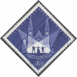 Ungern – M 1943 A Sommarfestspelen i Szeged 1963, 1 kpl stpl
