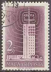 Ungern – M 1511 A Öppnandet av Teletornet i Budapest 1958, 1 kpl stpl