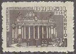 Brasilien – M  939 47:e Interparlamentariska konferensen 1947, 1 kpl *