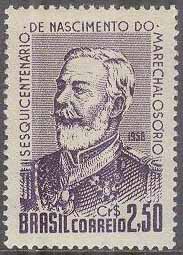 Brasilien – M  933 Marskalk Manuel Luís Osório 150 år, 1 kpl *