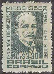 Brasilien – M  950 General Lauro Sodré 100 år, 1 kpl *