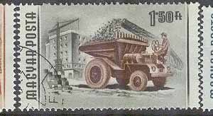 Ungern – M 1457-1459 För Export – Tåg – Lastbil – Fartyg, 3 ol stpl