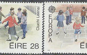 Irland – M  679-680 Europa CEPT 1989 – Barnlekar, 2 kpl **