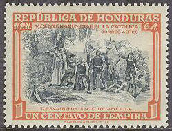 Honduras – M  469 Drottning Isabella Ifrån Spanien I, 1 C **