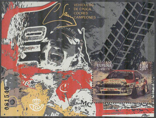 Spanien - M BL 286 Rallybilar - Toyota Celica & Carlos Sainz, Block **